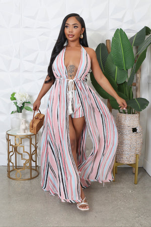Aubrey Cover Up Short Set