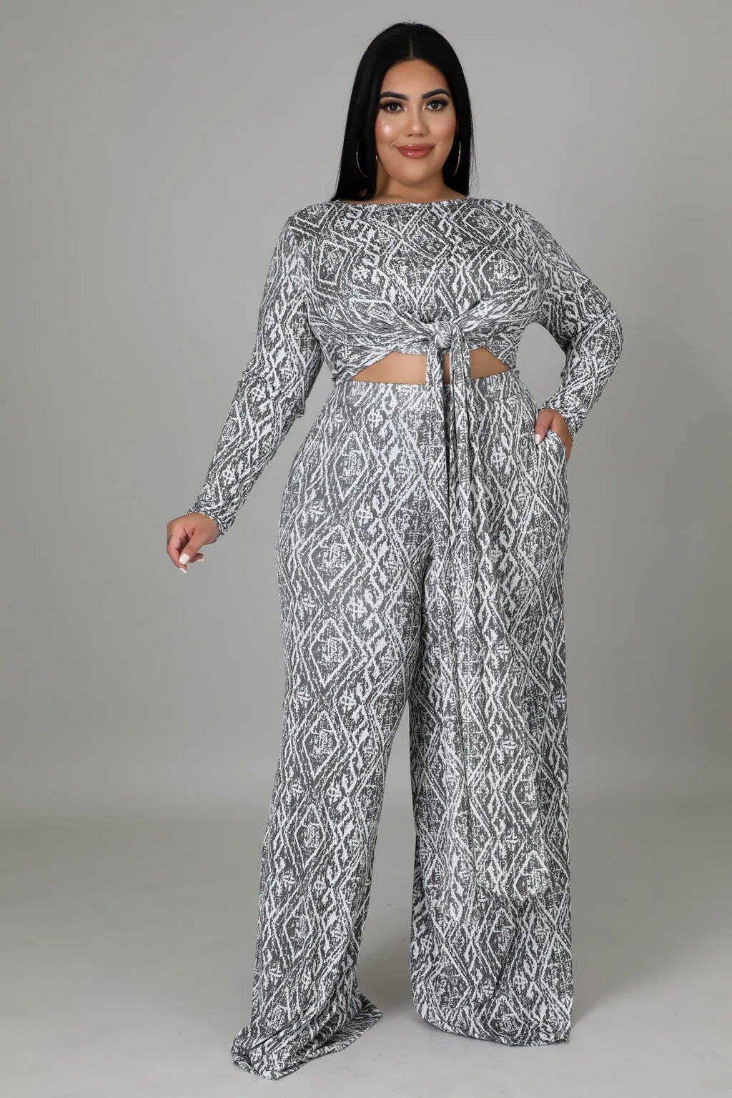 We Gotta' Talk Pant Set