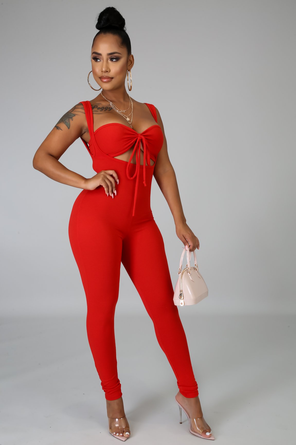 Ready When You Are Jumpsuit Set