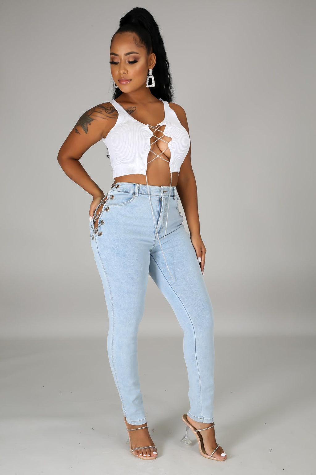 Chain Obsessed Jeans