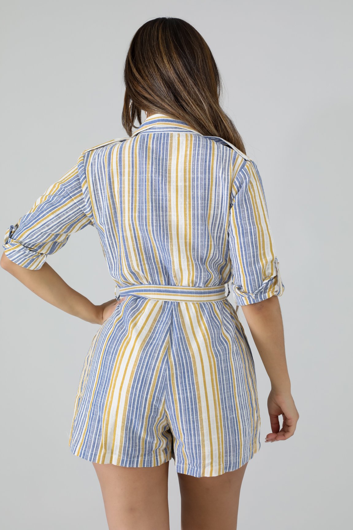 Kenzie Stripe Romper