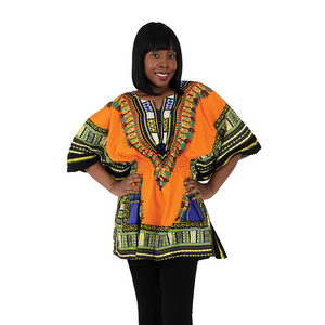 Traditional Elastic Dashiki