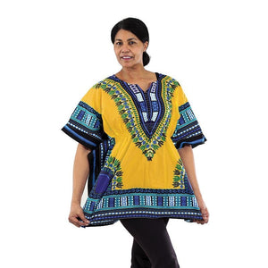 Traditional Elastic Dashiki