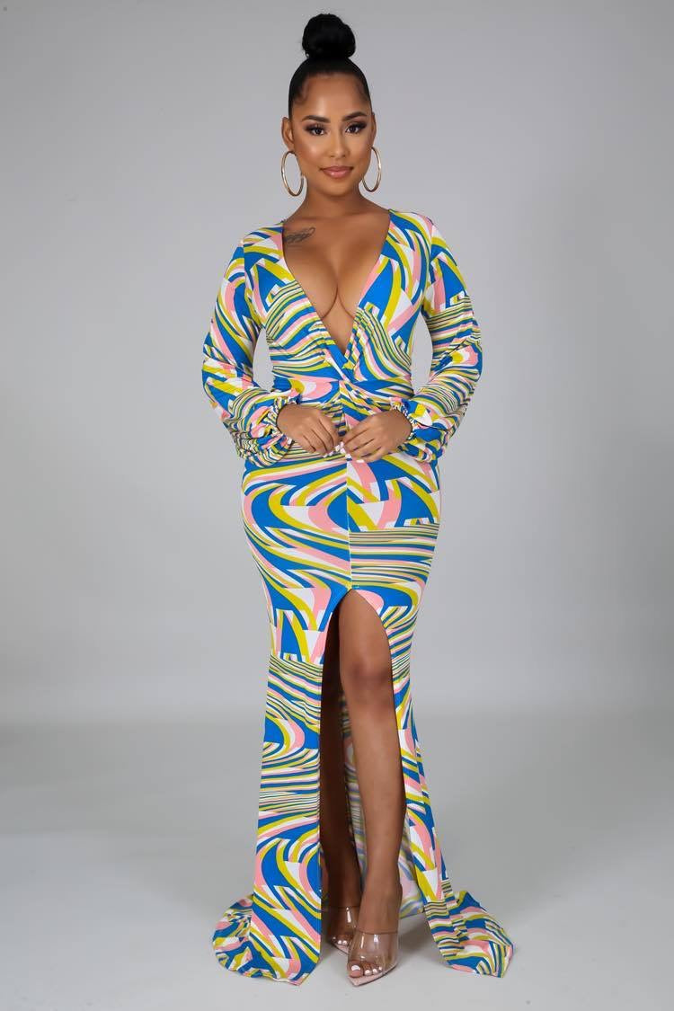 Symmetrical Mermaid Dress