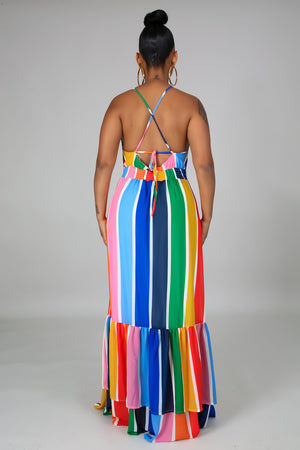 Dipped In Color Dress