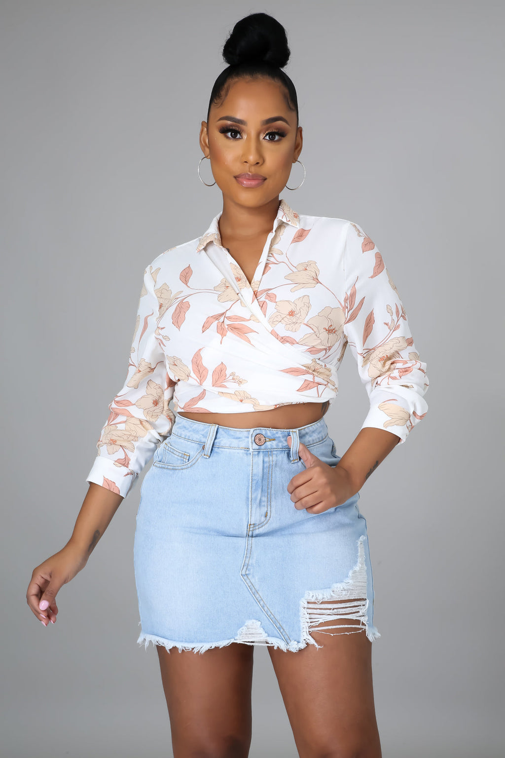 Tessa Denim Skirt