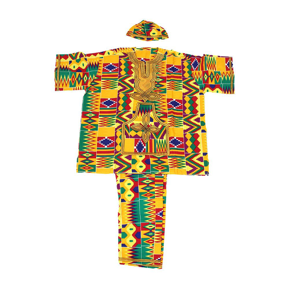 African-Made Kente Pant Set