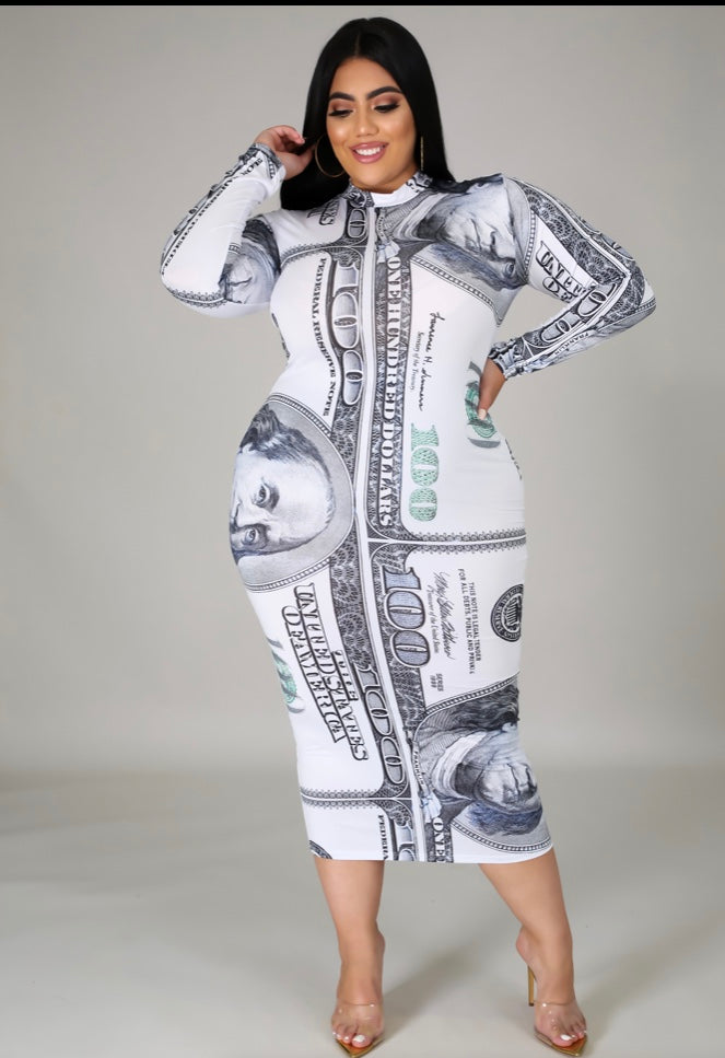 All About The Benjamins Dress