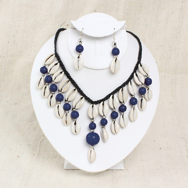 Cowrie Shell Jewelry Set
