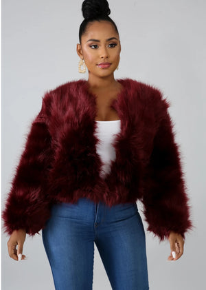 Fuzzy Fur Jacket