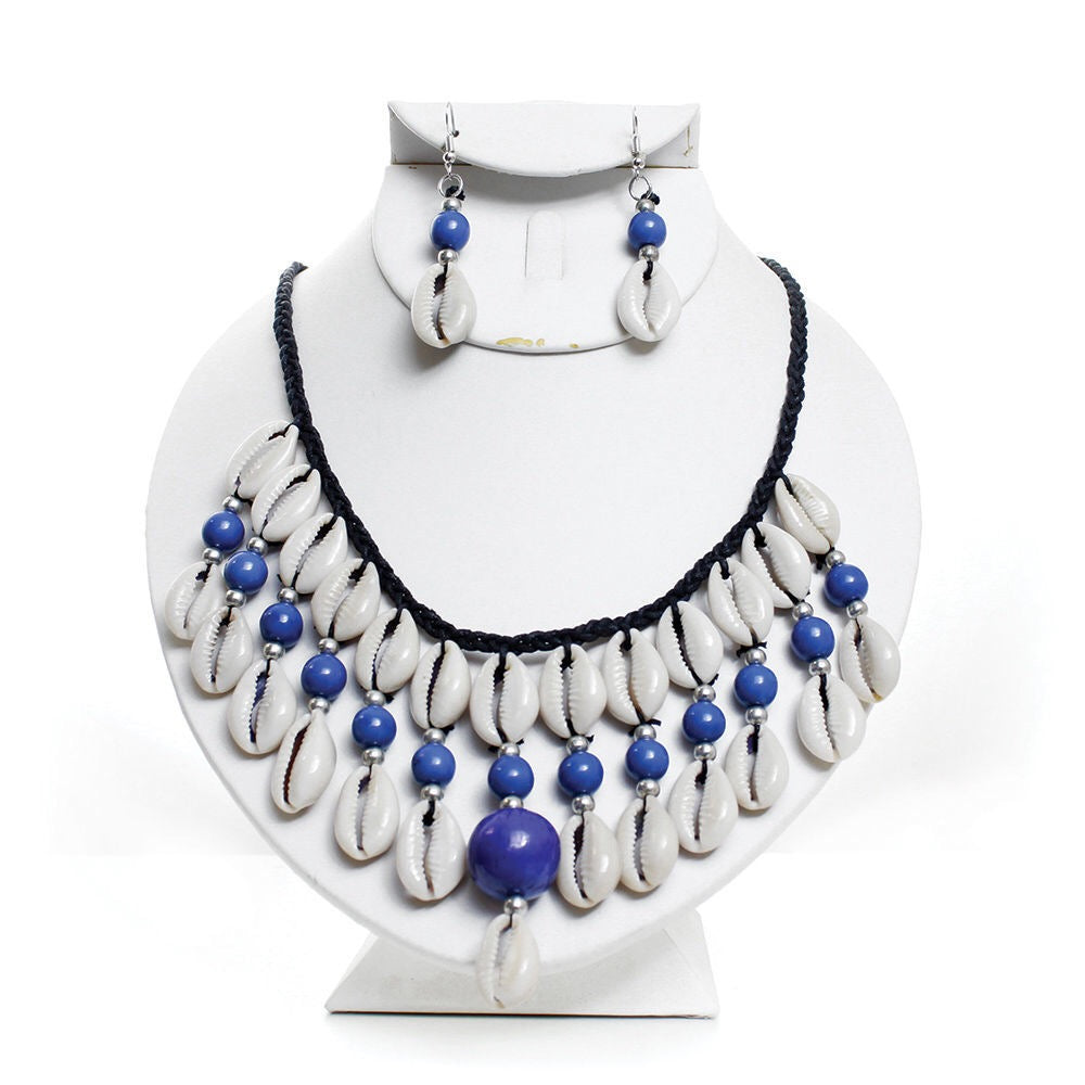 Cowrie Shell Jewelry Set