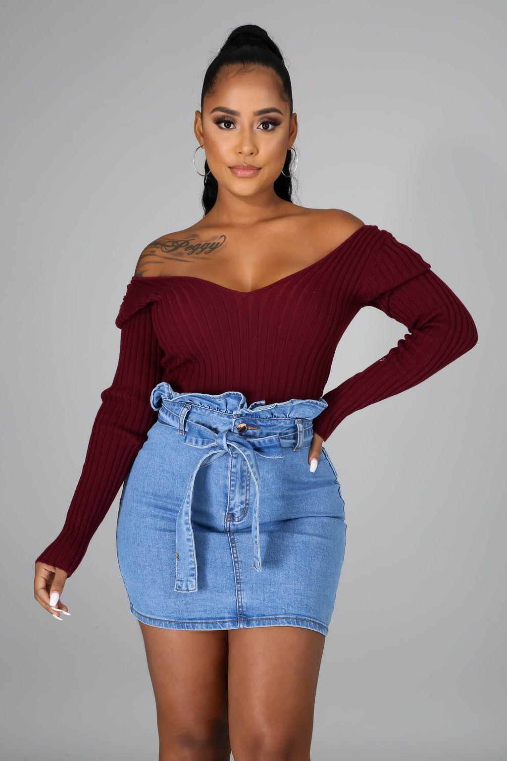 That’s A Fact Denim Skirt