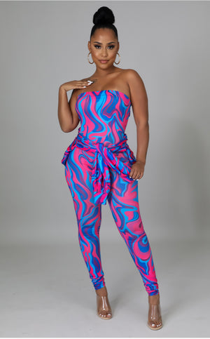 Sultry Vibes Jumpsuit Set