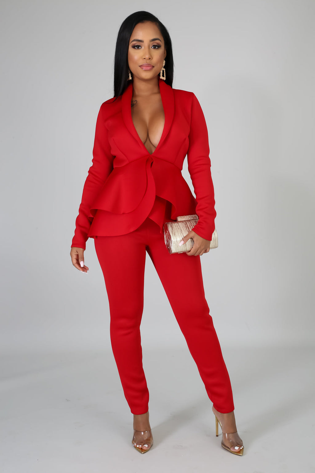 Tulip Blazer Pant Set