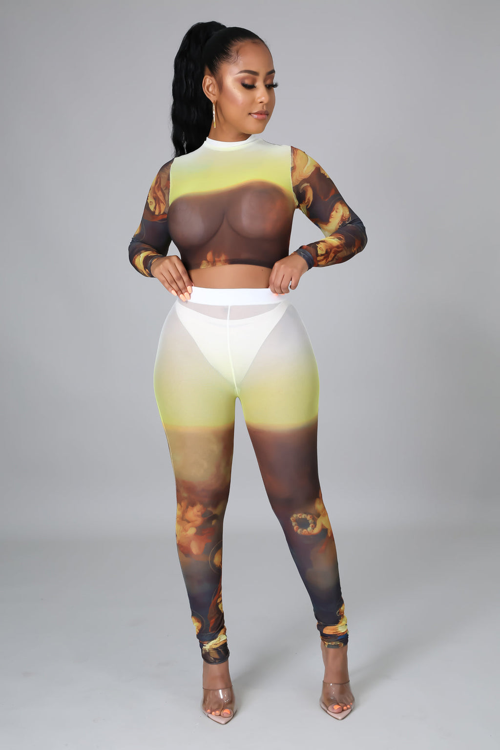 Paint On My Body Legging Set