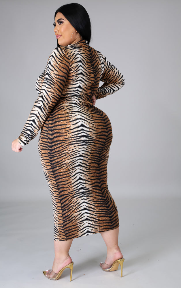 Tiger Queen Dress