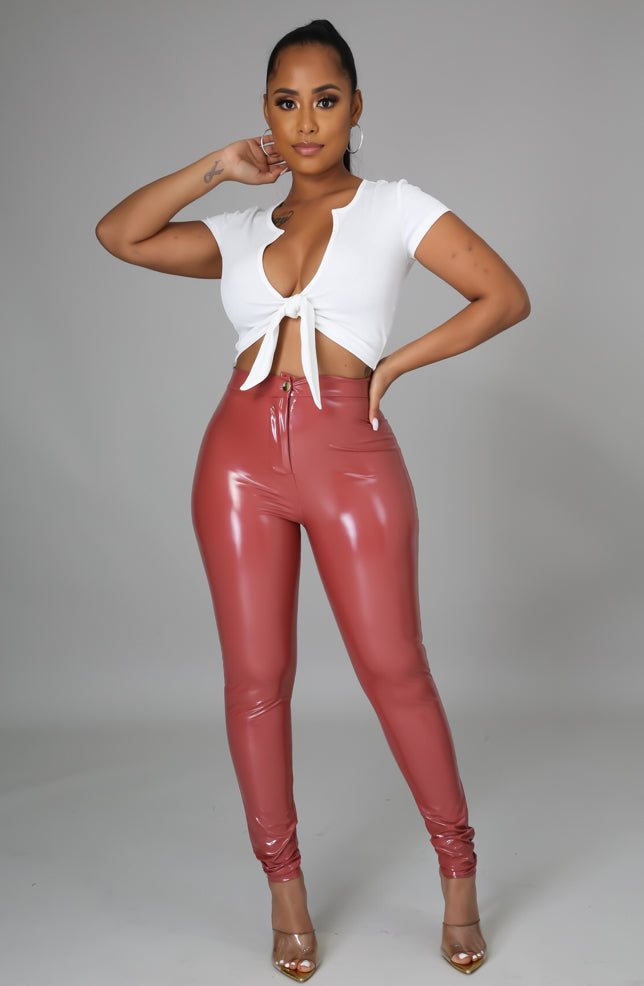 Catpant Leatherette Pants