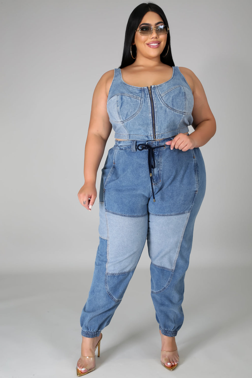 Vibe Check Denim Set