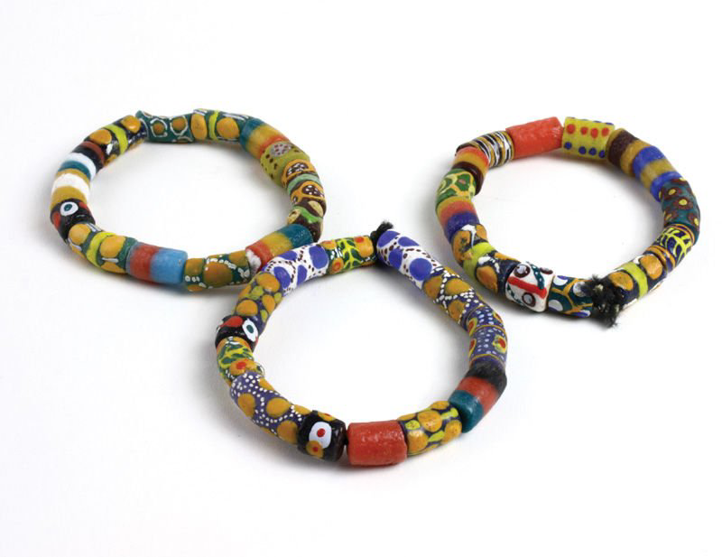 Ghana Trade Bead Bracelet