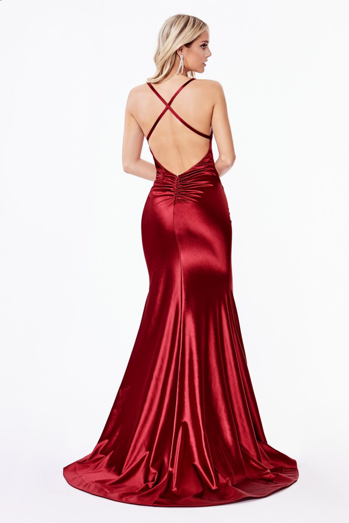 Satin Sweetheart Gown