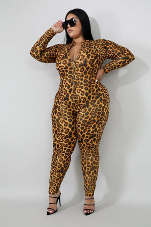 Cheetah Shine Jumpsuit