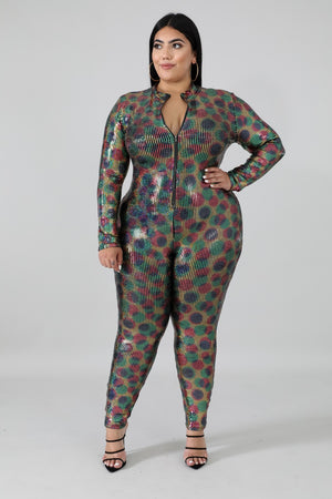 Mirror Color Jumpsuit