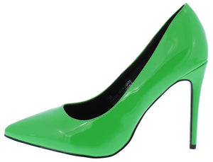 Neon Lights Green Women's Heel