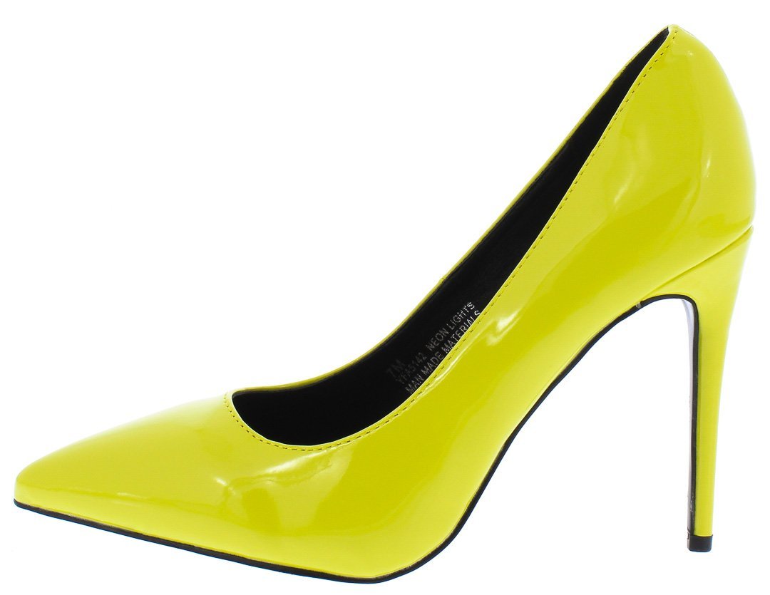 Neon Lights Yellow Women's Heel