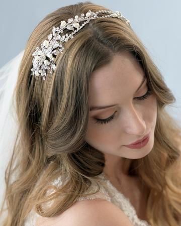 Ivy Pearl & Crystal Bridal Headband